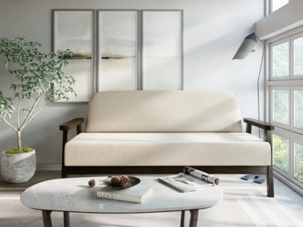 Диван Арско Флори Мини двухместный кремовый Длина 157 см