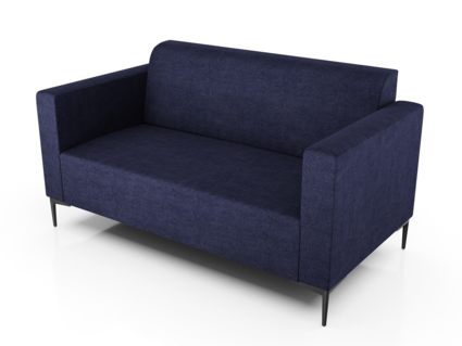Диван Арско Ник двухместный синий Длина 146 см