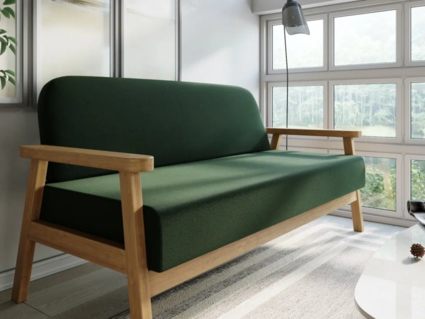 Диван Арско Флори Мини двухместный зеленый Длина 157 см