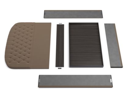 Кровать Lonax Венеция велюр Dolly-2 (с подъемным механизмом) 140х195