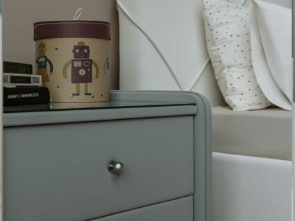 Тумба Димакс Сандрига велюр Velutto 06 уцененная 45х57