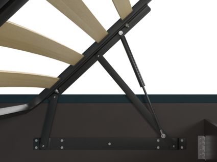 Кровать Lonax Аврора велюр Dolly-1 (с подъемным механизмом) 200х195