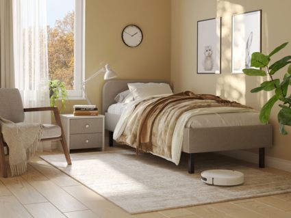 Кровать Сонум Hanna Багама серый 140х200