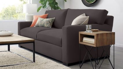 Диван Фиеста Мебель Непал велюр Vivaldi 33 горчичный