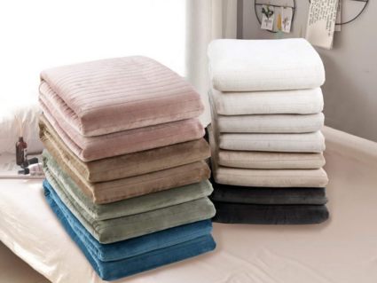 Плед Софи де Марко Либерти (синий) 220х240