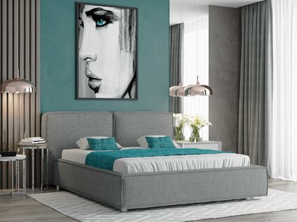 Кровать Nuvola Verde Next 001 (с основанием) 140х200