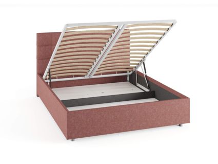 Кровать Сонум Tivoli Эвита Пепельный (с подъемным механизмом) 90х200