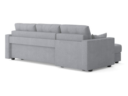 Диван Сонум Megapolis угловой Микровелюр	светло-серый Длина 260 см