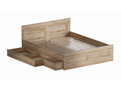 Кровать Гуд Лакк Сириус дуб сонома 160х200