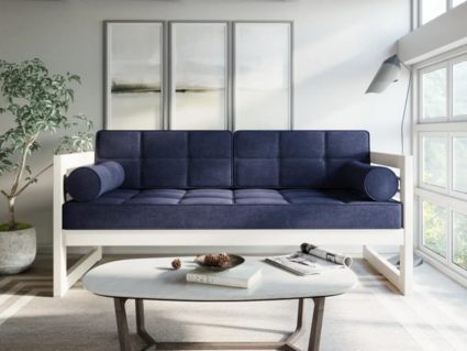 Диван Арско Сега трехместный синий Длина 173 см