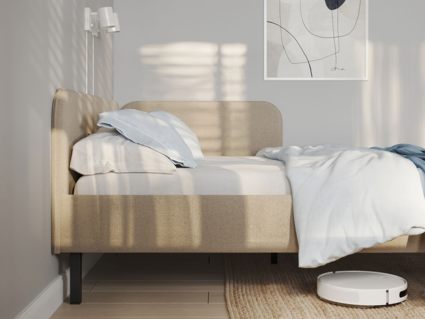 Кровать Сонум Julia Багама бежевый 90х200