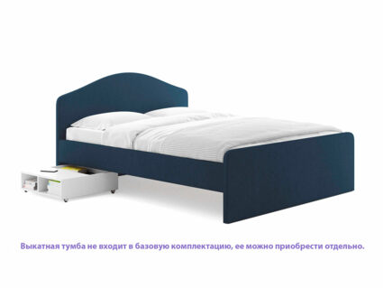 Кровать Сонум Emma Кашемир голубой