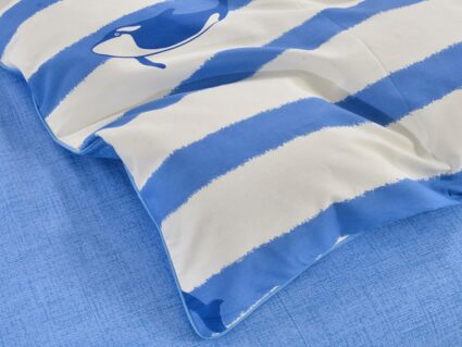 Комплект постельного белья Софи де Марко Касатки (синий) 1,5-спальный