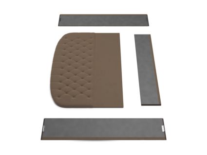 Кровать Lonax Венеция велюр Dolly-17 (с основанием) 200х195