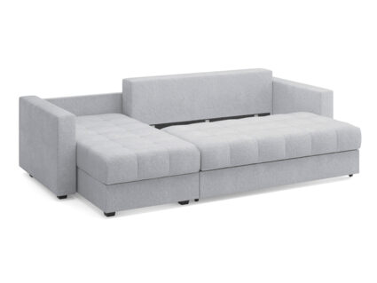 Диван Сонум Megapolis угловой Микровелюр	светло-серый Длина 260 см