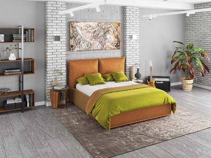 Кровать Nuvola Emilia Next 103 (с основанием) 180х200