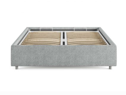 Кровать Сонум Scandinavia Экокожа Белая (с подъемным механизмом)