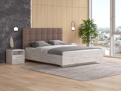 Кровать Сонум Luiza Ясмунд + Кашемир Бежевый 160х190