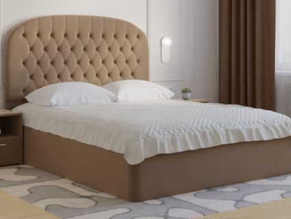 Кровать Lonax Венеция велюр Dolly-17 (с основанием) 200х195