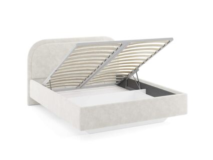 Кровать Сонум Sandra Кашемир светло-серый (с подъемным механизмом) 160х190