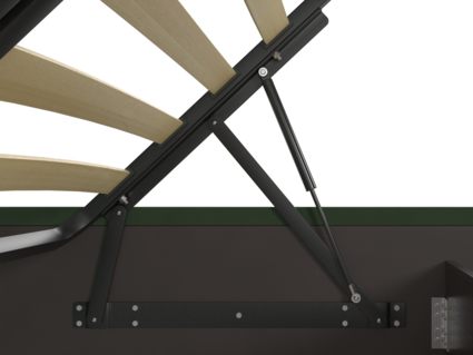 Кровать Lonax Милана велюр Dolly-3 (с подъемным механизмом) 160х200