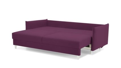 Диван Фиеста Мебель Портленд Лайт велюр Vivaldi 19 фиолетовый Длина 220 см