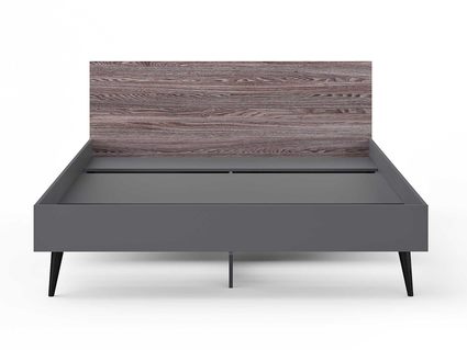 Кровать Сонум Ines Ясень анкор + серый 140х190