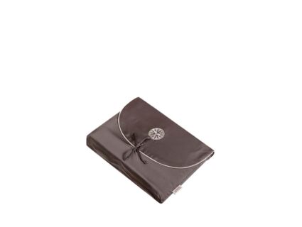 Комплект постельного белья Luxberry ТЕНСЕЛЬ шоколадный/экрю 1,5-спальный