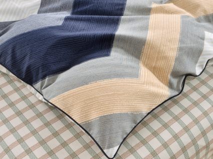 Комплект постельного белья Софи де Марко Девис (синий) Евро