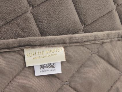 Покрывало Софи де Марко Натаниэль (серое)