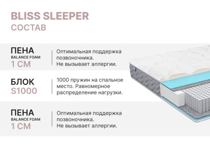 Матрас Димакс Bliss Sleeper 140х190