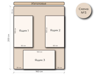 Кровать Mr.Mattress Site Box экокожа Black 140х190