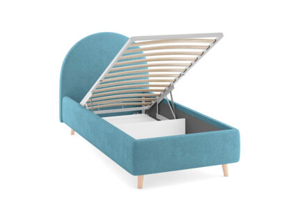 Кровать Сонум Roxy Лофти лазурный (с подъемным механизмом)