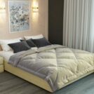 Кровать Димакс Риос с подъемным механизмом 140x200 экокожа Nitro Cream уцененная 140х200
