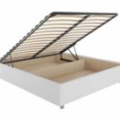 Кровать Димакс Риос с подъемным механизмом 140x200 экокожа Nitro Cream уцененная 140х200