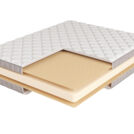 Матрас BeautyRoll Roll Foam Hard 14 Latex Double Lux 160х200
