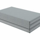 Футон DreamLine Holl 9 (рогожка серая) 150х190