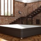 Кровать Mr.Mattress Flip Box экокожа Brown (с подъемным механизмом) 80х190