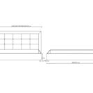 Кровать Димакс Норма + Кварц 120х200