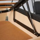 Кровать Димакс Риос с подъемным механизмом 140x200 экокожа Nitro Cream уцененная 140х200
