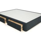 Кровать Mr.Mattress Site Box велюр Grey 160х195
