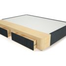 Кровать Mr.Mattress Site Box велюр Grey 160х195