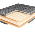 Матрас BeautyRoll Roll Foam Hard 14 Massage Latex Lux 145х200