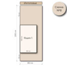 Кровать Mr.Mattress Site Box экокожа White 80х190