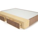 Кровать Mr.Mattress Site Box велюр Milk 160х200 уцененная 160х200