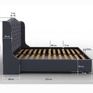 Кровать Sleeptek Premier 5 Велюр 46