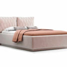 Кровать Nuvola Celeste Velutto 04 (с подъемным механизмом) 160х190